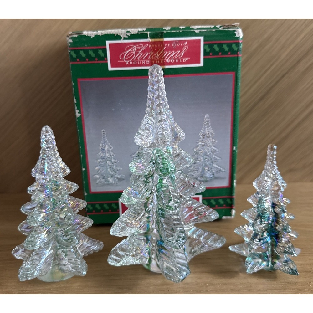 House Of Lloyd Christmas Around the World - 3 Iridescent Pines